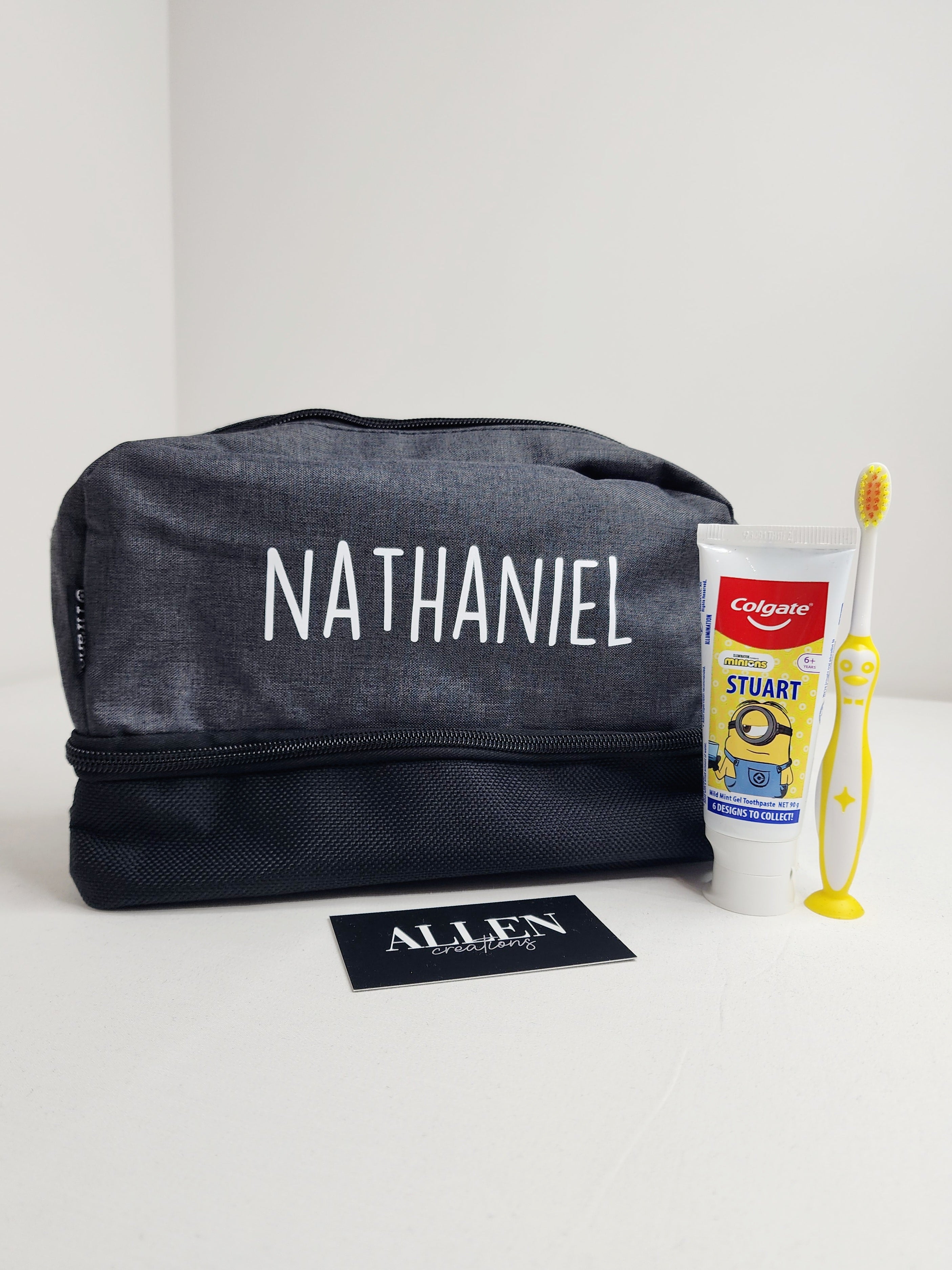 Personalised wash online bag