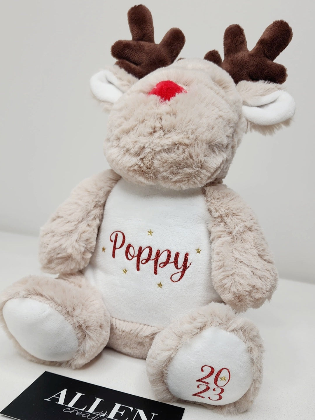 Personalised Plush Reindeer