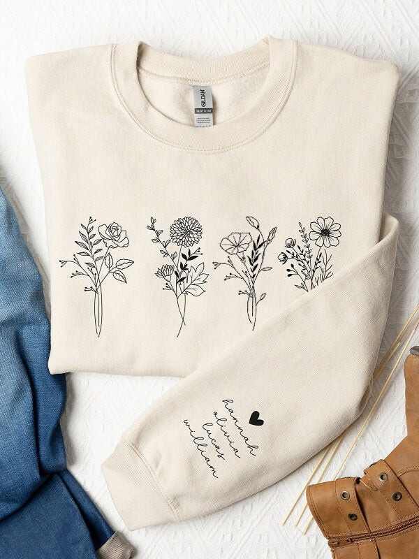 Birth Bouquet Sweater