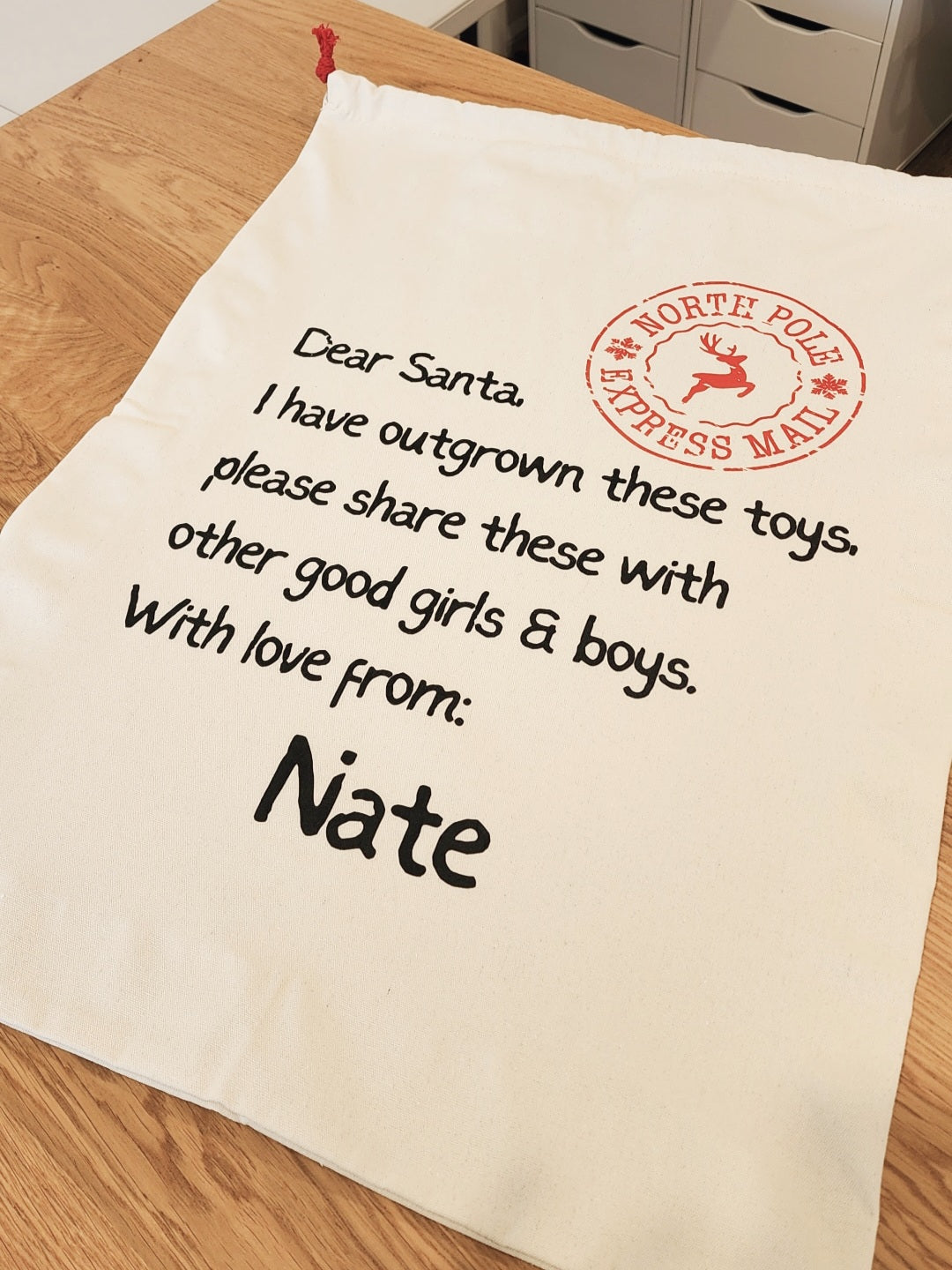 Old Toys Santa Sack