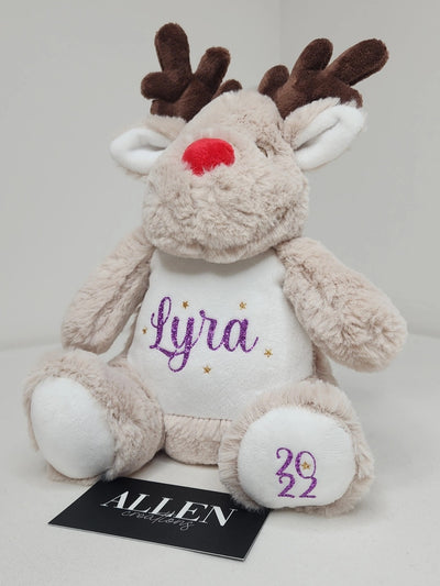 Personalised Plush Reindeer