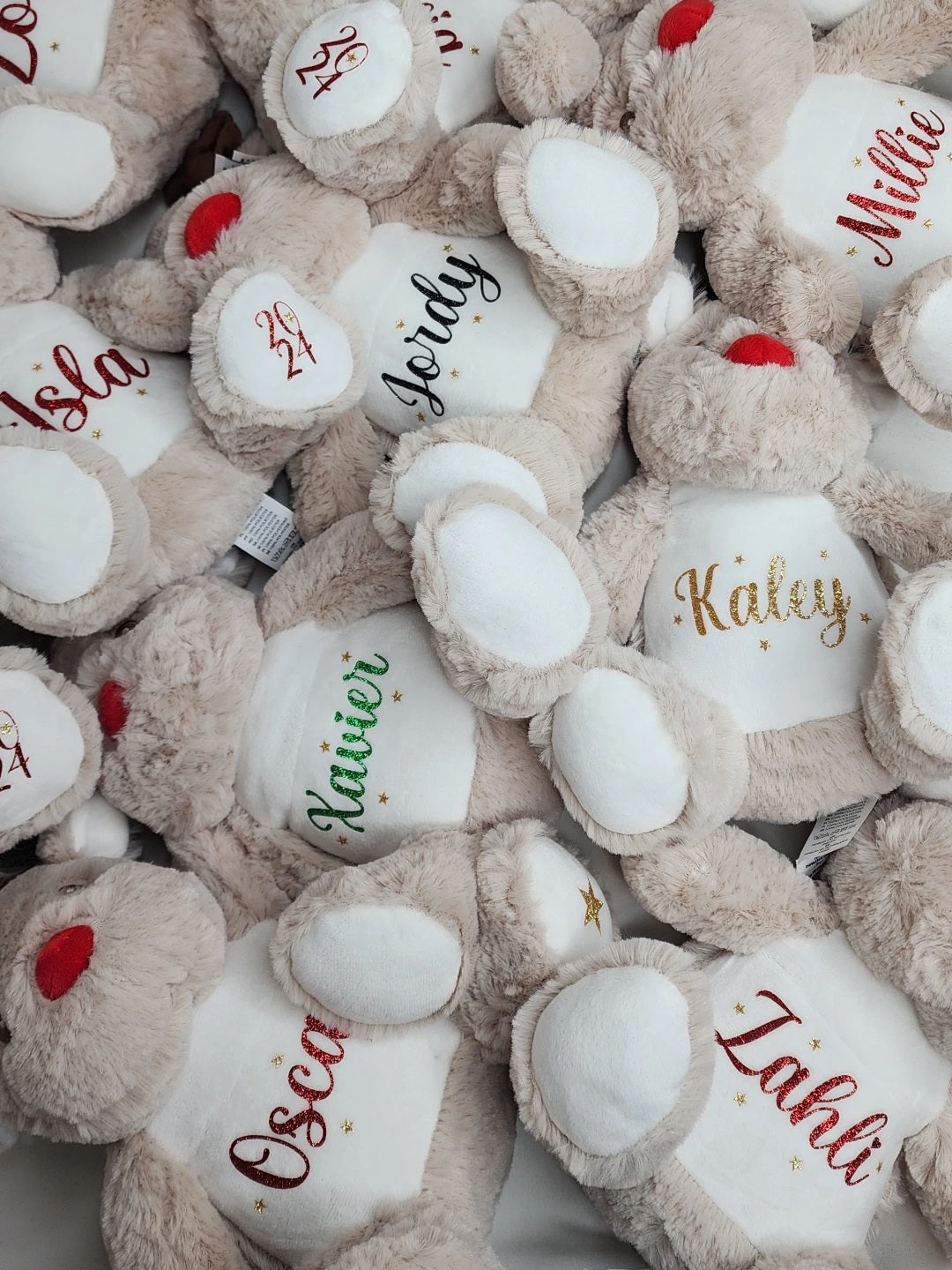 Personalised Plush Reindeer