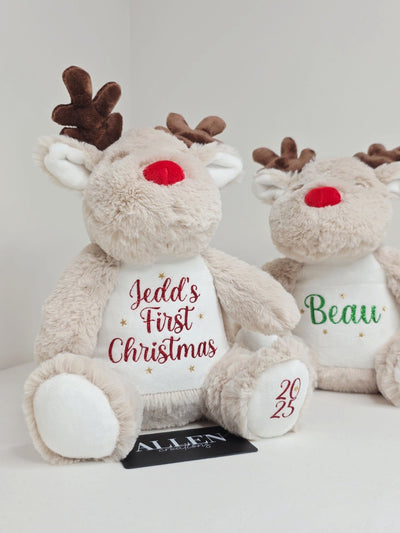 Personalised Plush Reindeer