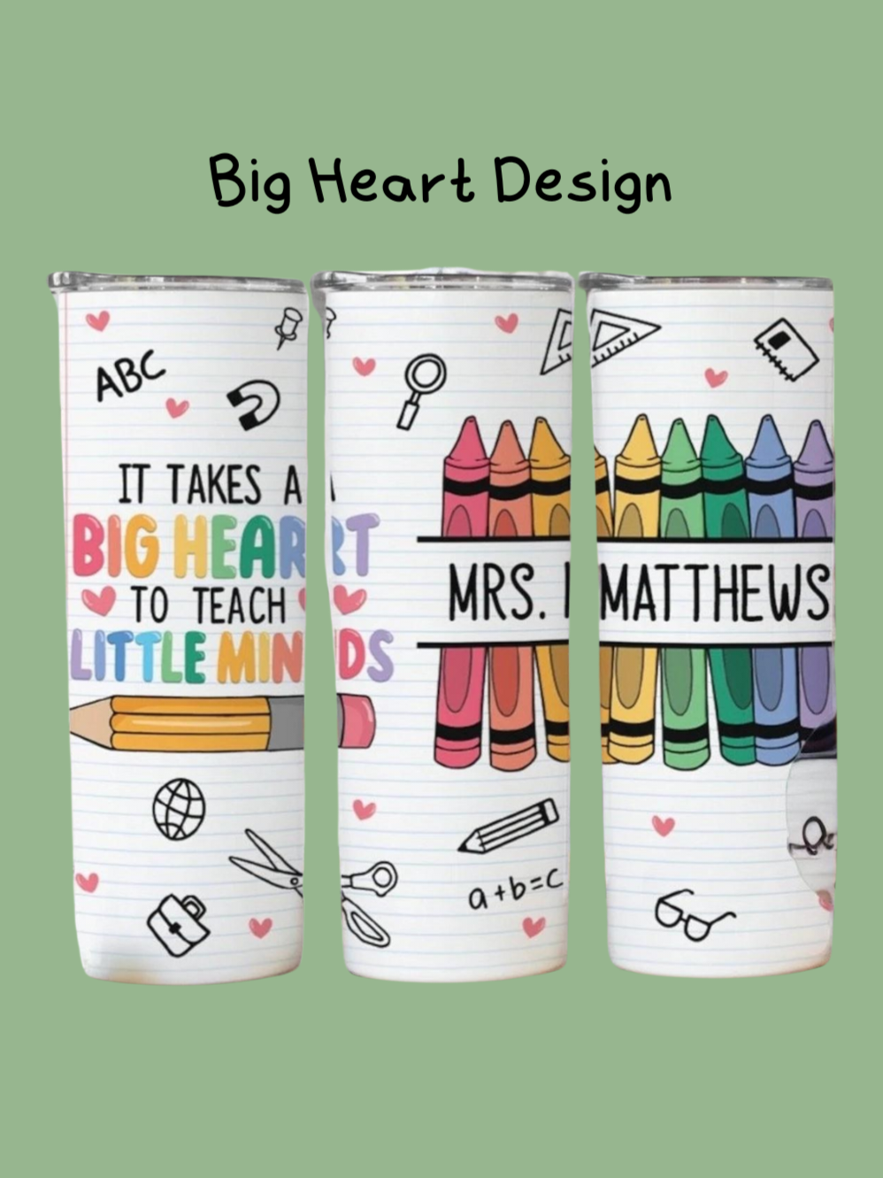 Teacher Tumbler 20oz