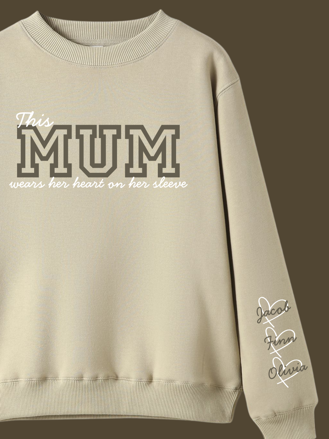 Heart On Sleeve Jumper