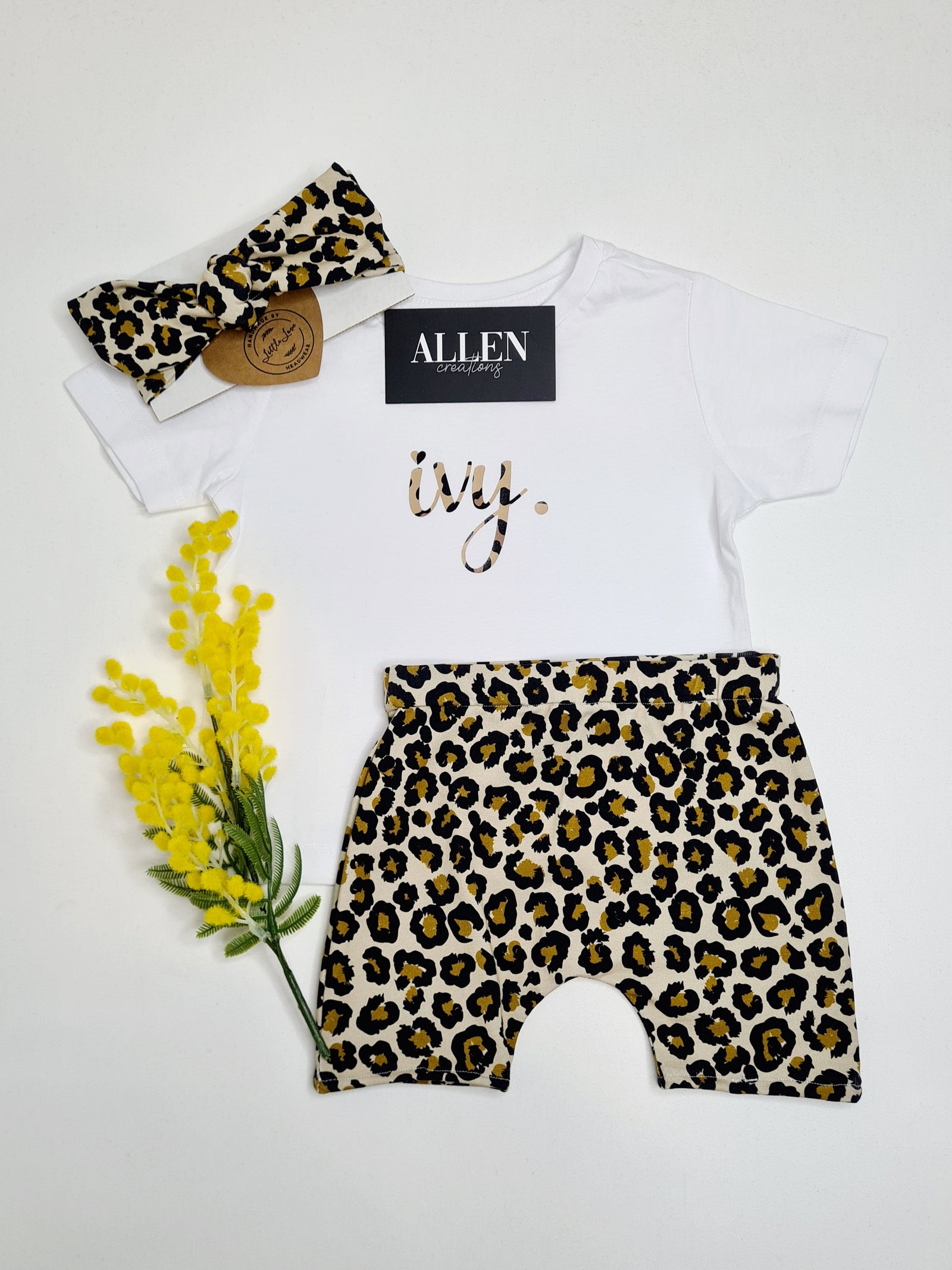 Printed Baby Summer Set
