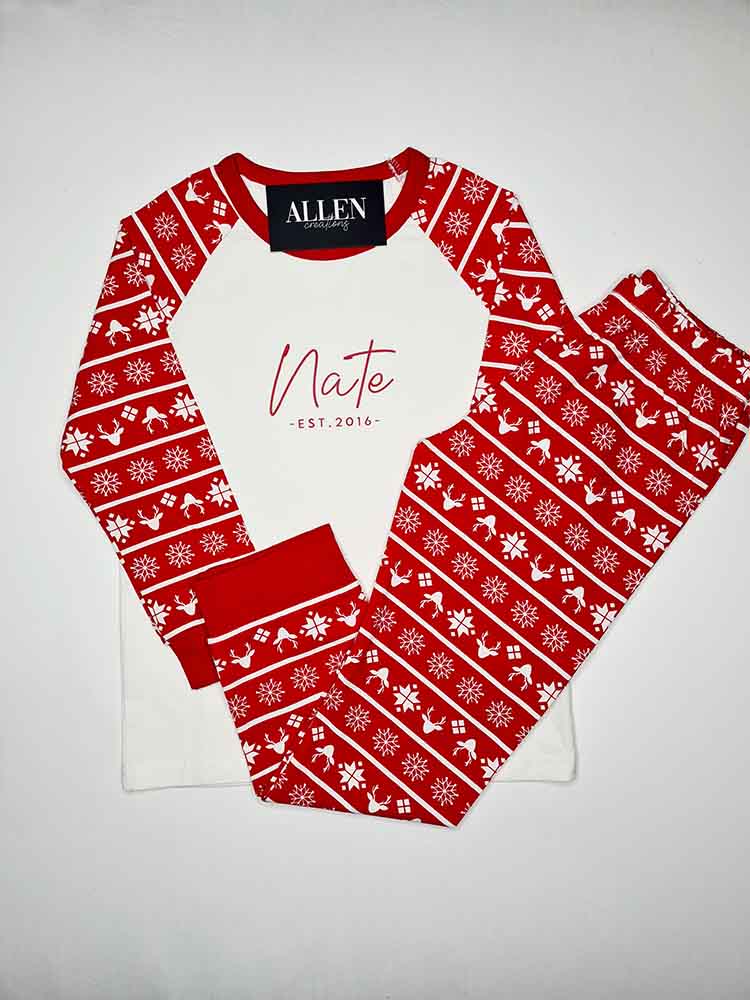 CLEARANCE Christmas PJs