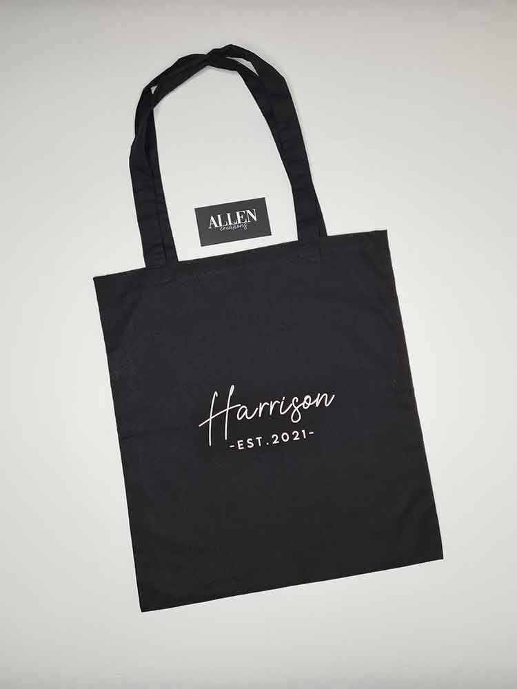 Personalised Cotton Gift Bag